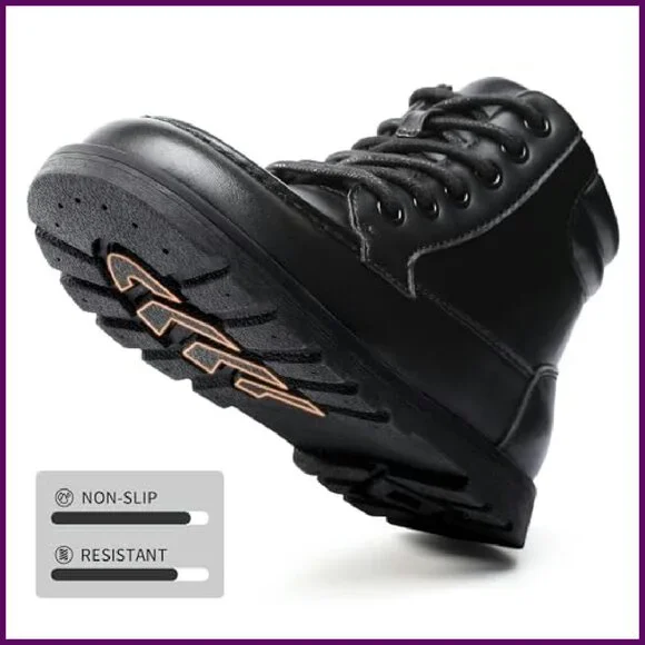 Kids Ankle Snow Boots Winter Casual Dress Shoes Side Zipper